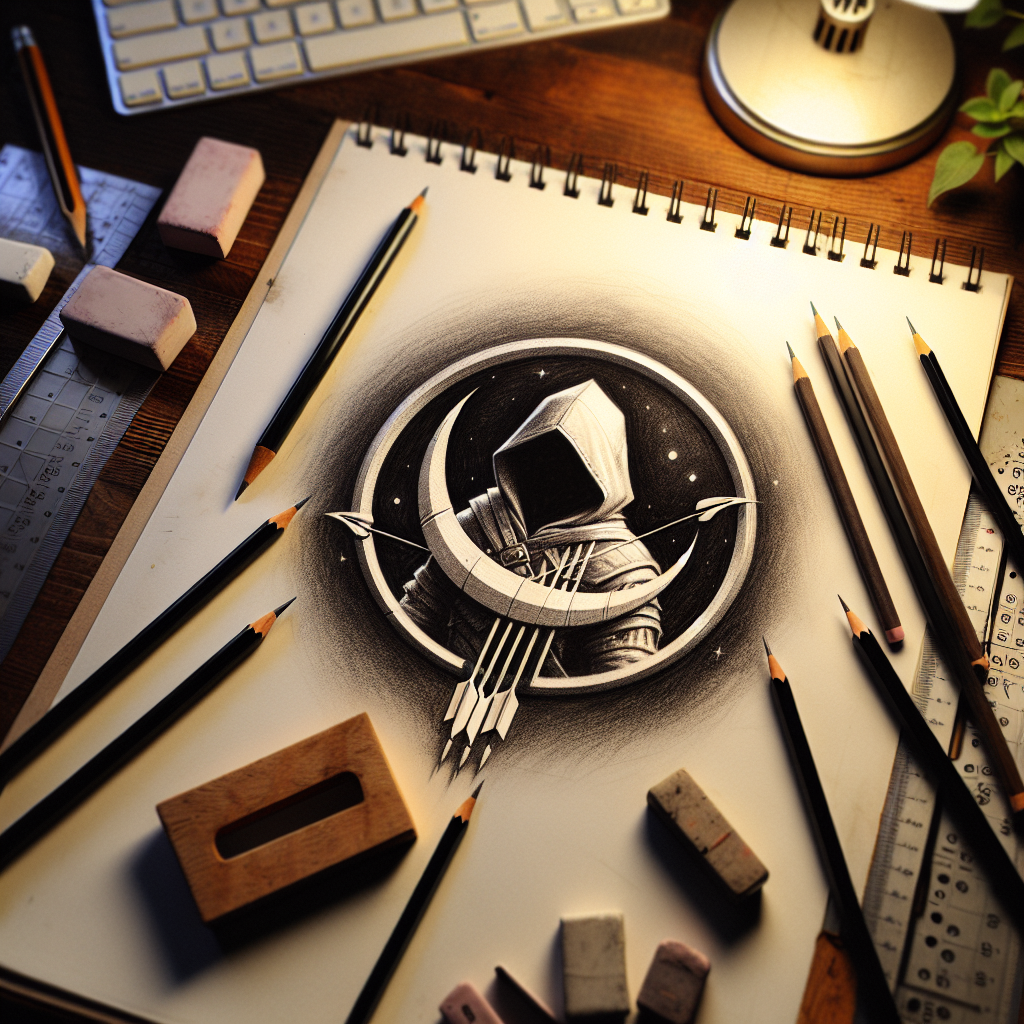 Exploring the Creation Process Behind Mobile Legends' Miya Logo Design