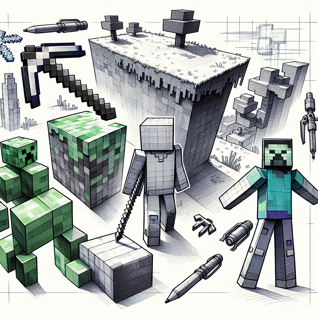 Creative Tips for Mastering Menggambar Minecraft: A Step-by-Step Guide